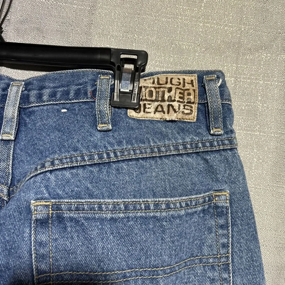 Vintage‎ Columbia Double Knee Mother Tough Jeans Size 36x32 Outdoor Gorpcore